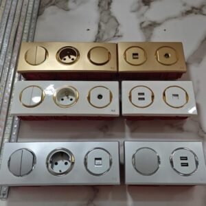 Interrupteurs et prises électriques murales