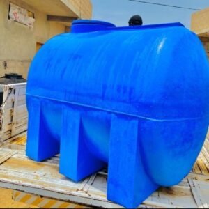 Réservoir d'eau en plastique horizontal